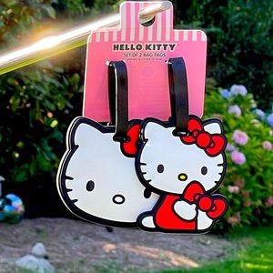 Viral TickTock Hello Kitty bag tags Set! ✈️🧳💗